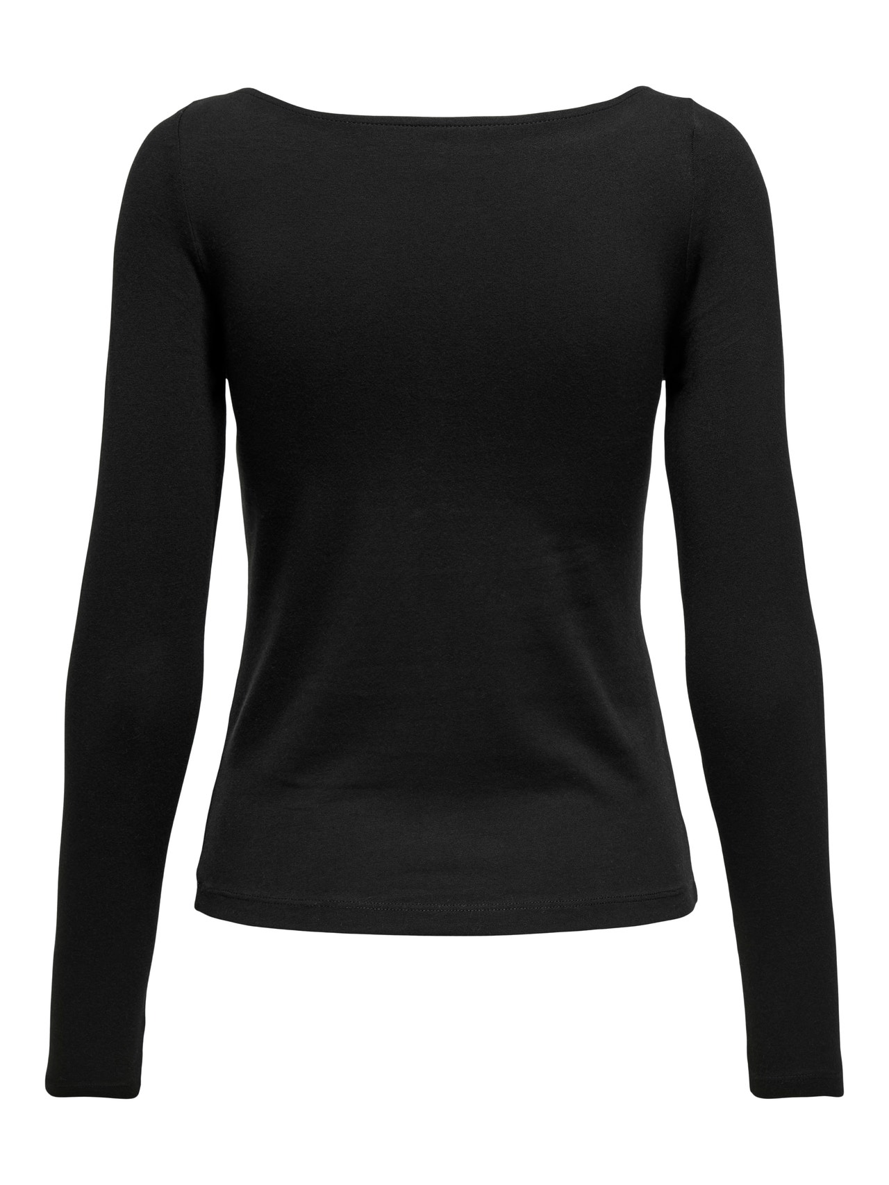 ONLY Tavapärane lõige Ümmargune kaelus Top -Black - 15327890