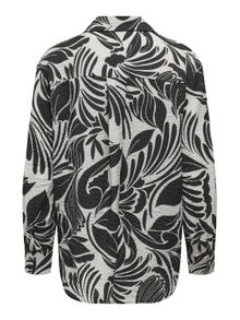 ONLY Regular fit Overhemd kraag Manchetten met knoop Overhemd -Whitecap Gray - 15328094