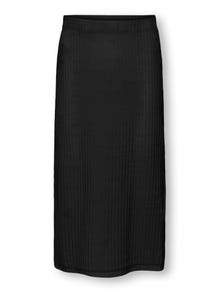 ONLY Long skirt -Black - 15328146