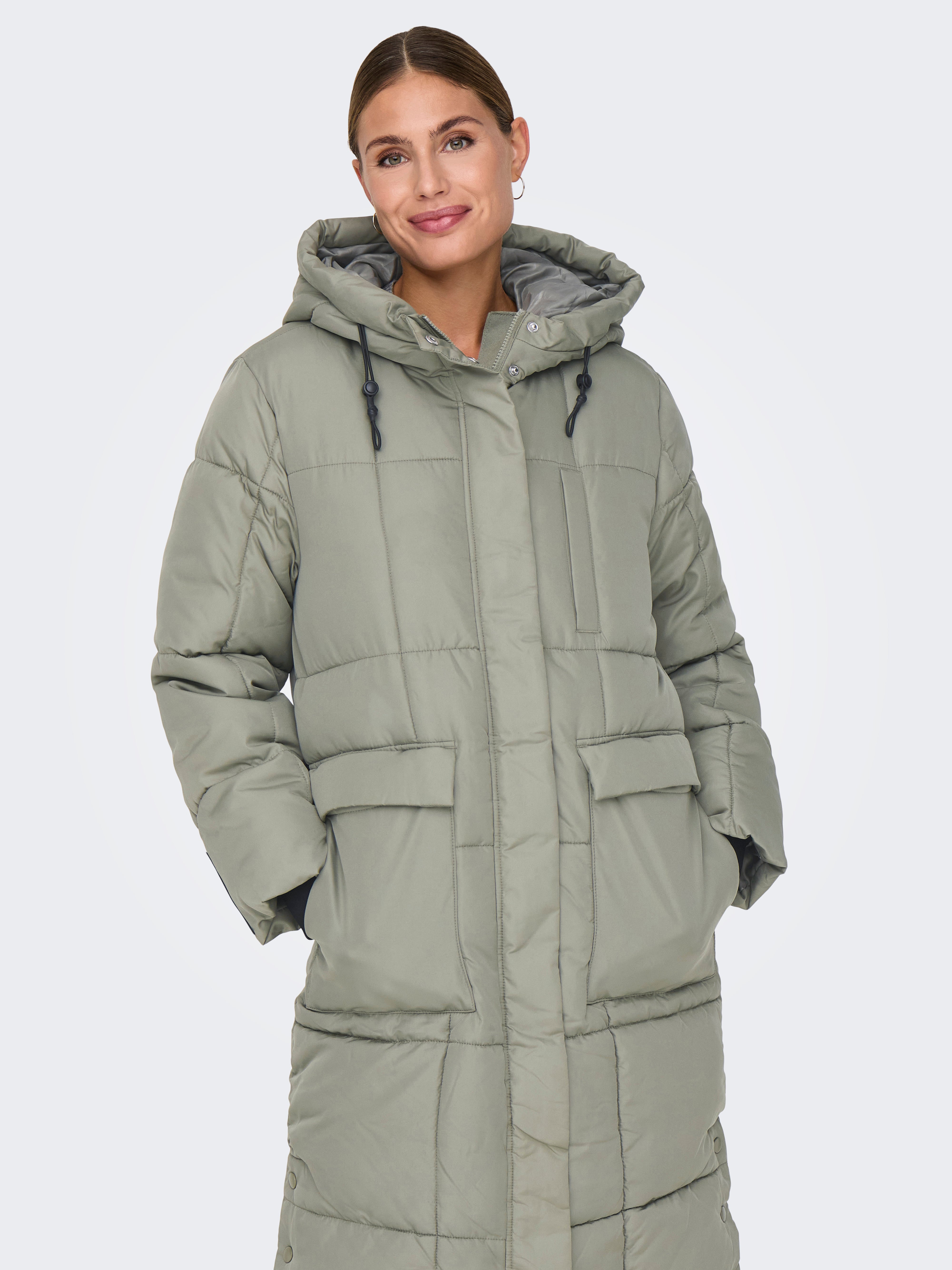 JDYEVERLY Puffer coat Medium Grey ONLY®