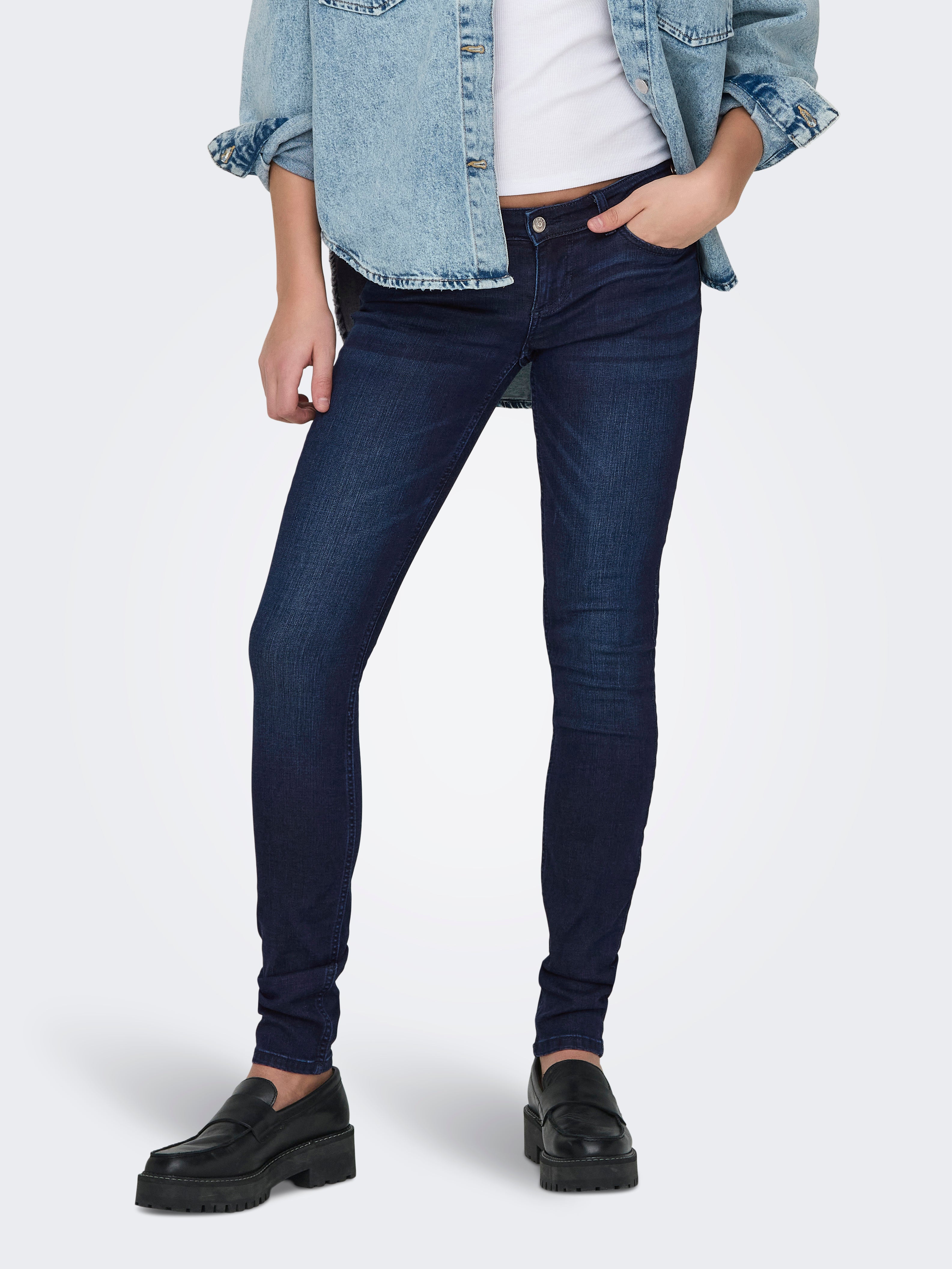Onlcoral Sehr Niedrige Taille Skinny Fit Jeans
