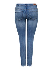 ONLY Skinny fit Super low waist Jeans -Light Blue Denim - 15328175