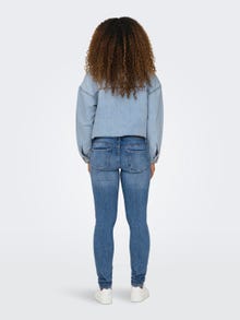 ONLY Skinny Fit Super low waist Jeans -Light Blue Denim - 15328175