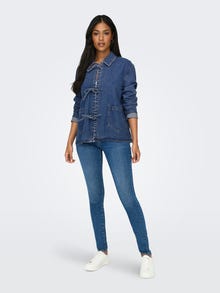 ONLY Denm jakke -Dark Blue Denim - 15328253