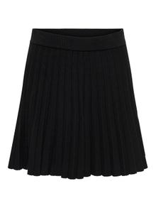 ONLY Mini plisse nederdel  -Black - 15328327