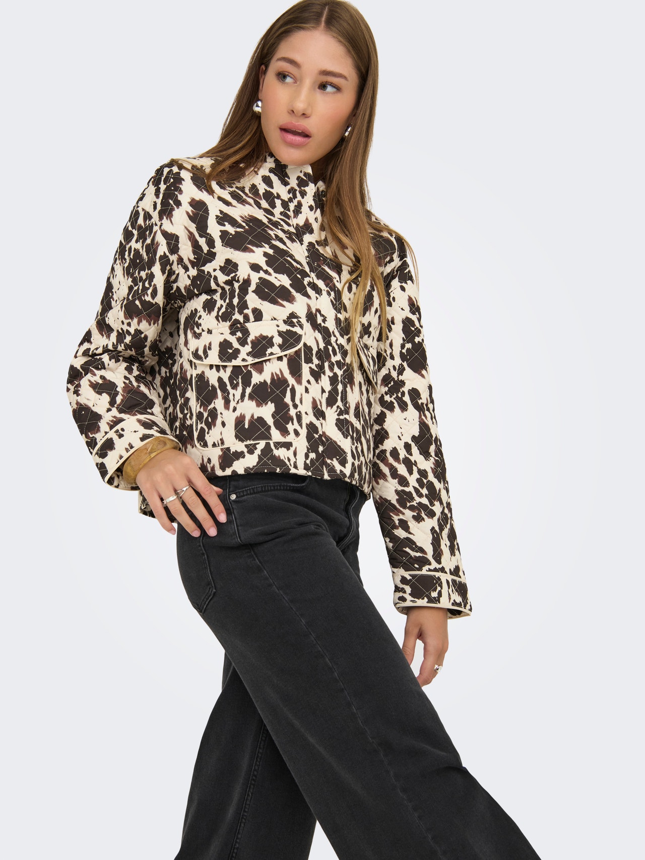 ONLY ONLHALLIE Quilted jacket -Birch - 15328523