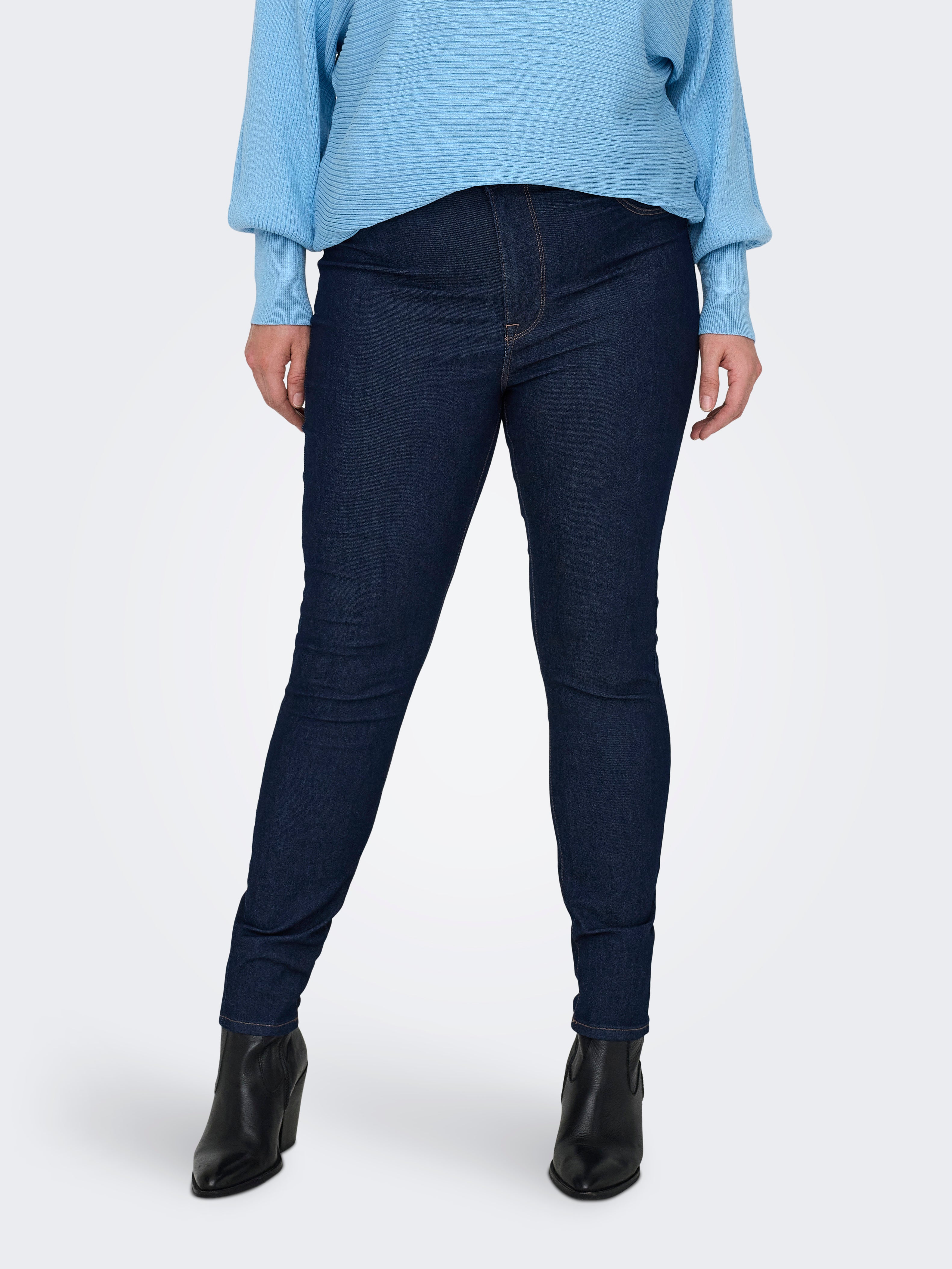 Carmila-iris Hohe Taille Skinny Fit Jeans