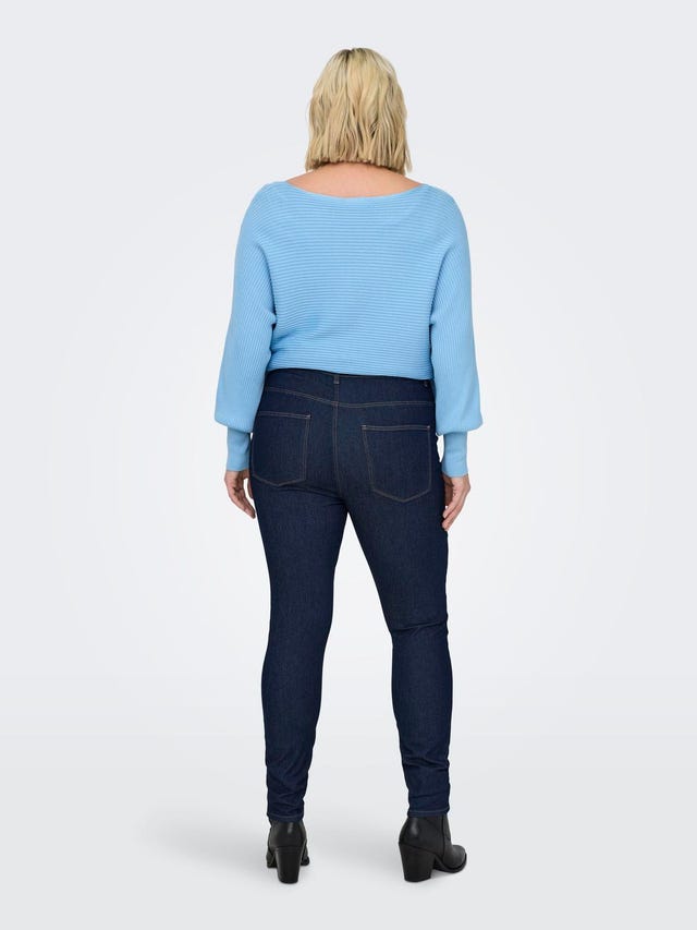 ONLY Jeans Skinny Fit Taille haute - 15328716