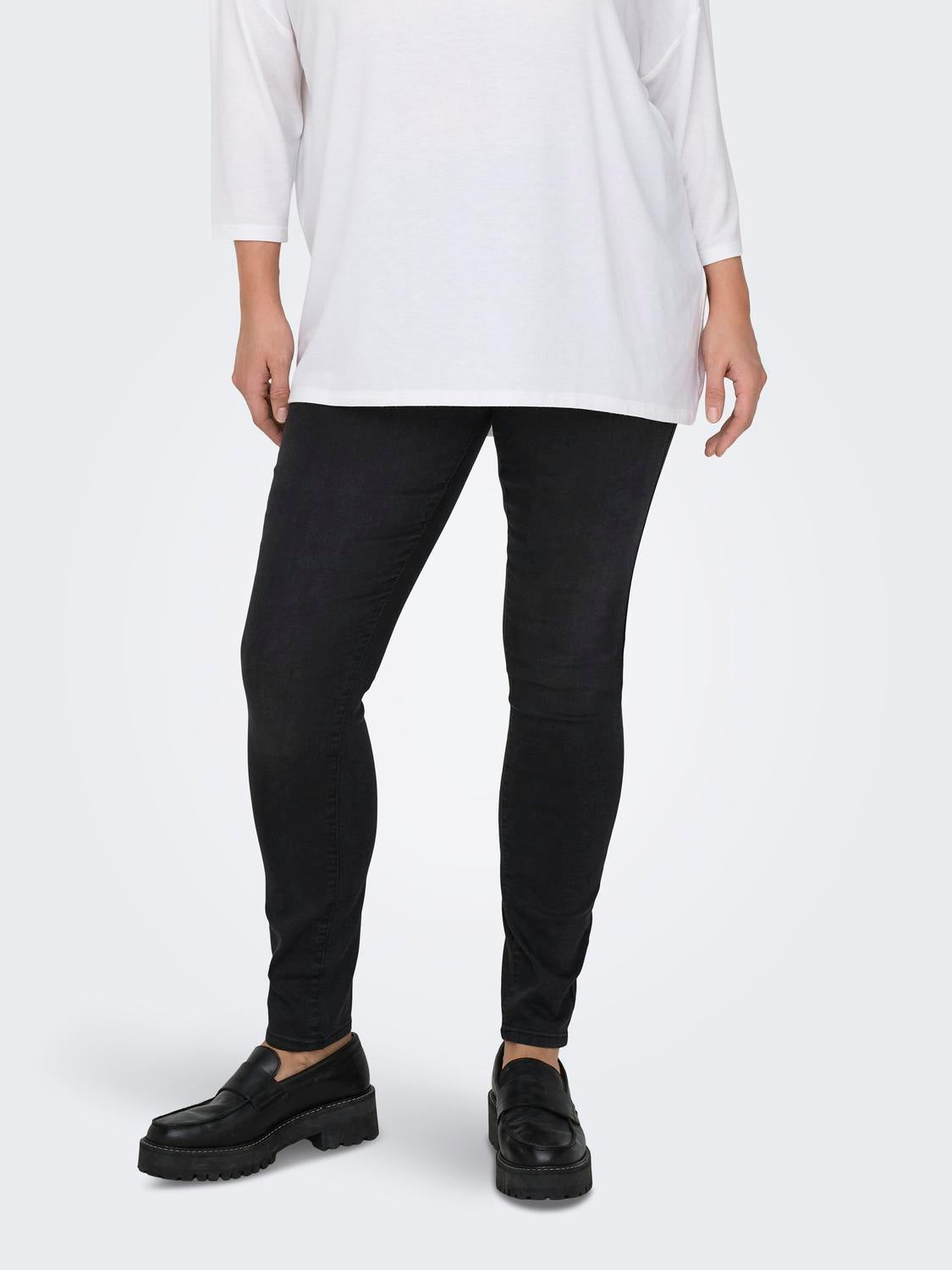 Carmila-iris Hohe Taille Skinny Fit Jeans