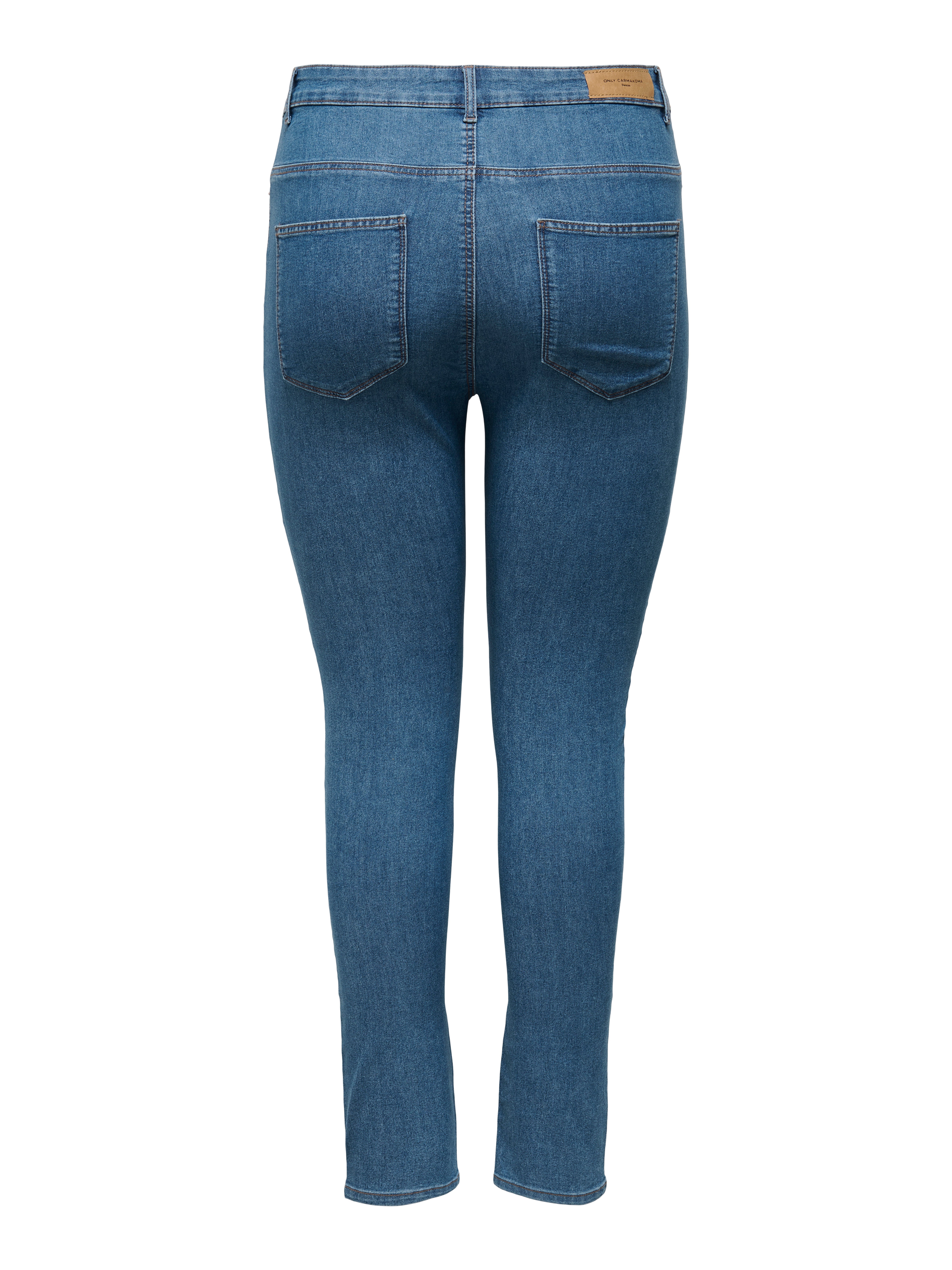 Thumbnail - Carmila-iris Hohe Taille Skinny Fit Jeans