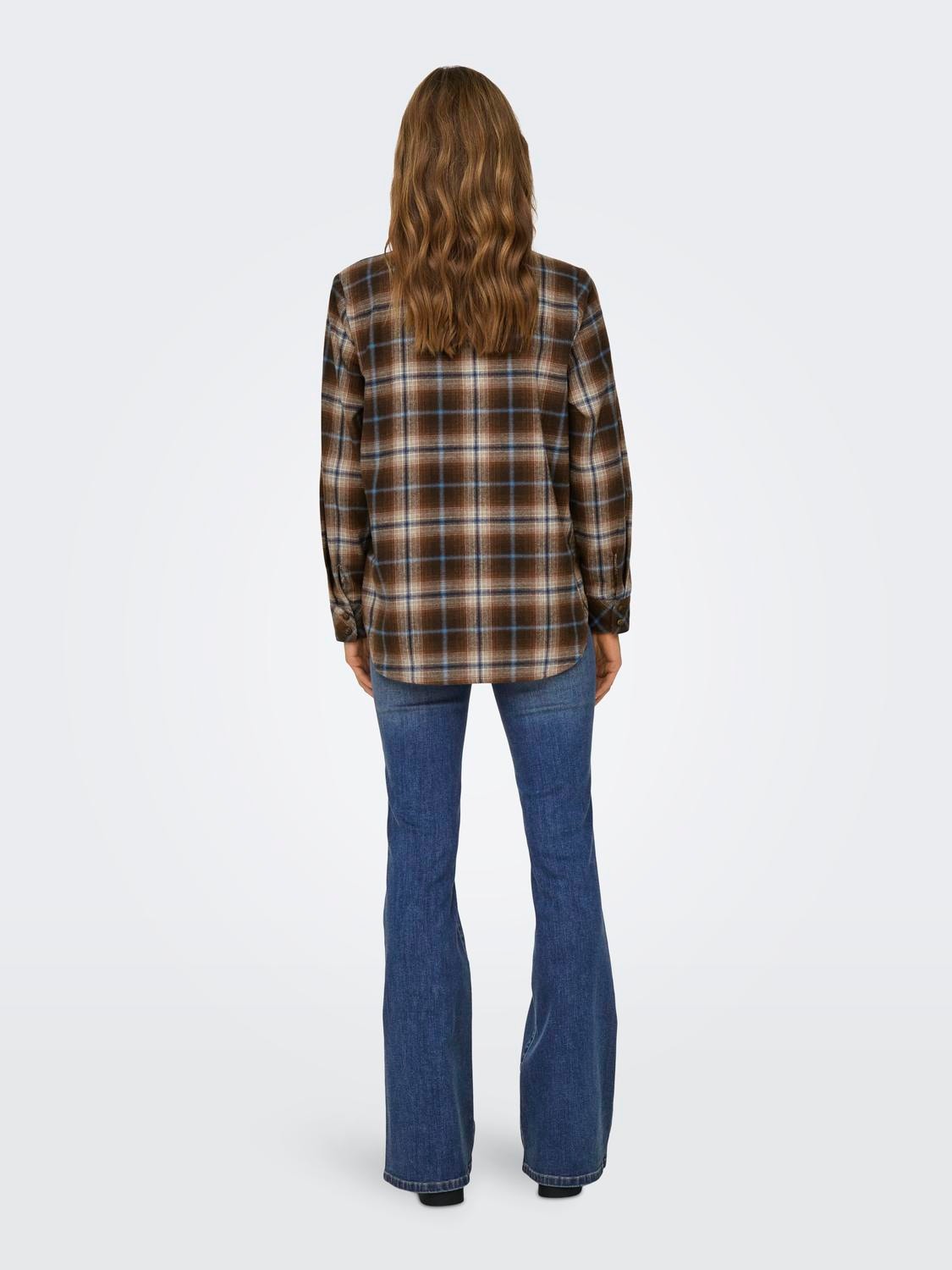 ONLY Checkered shirt -Shopping Bag - 15328831