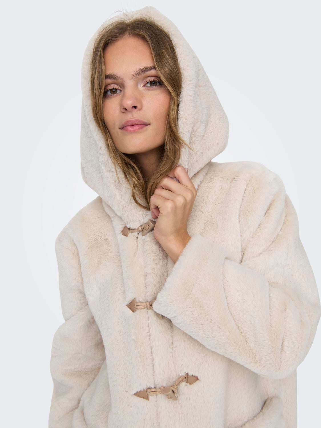 Only faux fur on sale coat