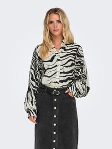 ONLY Ruumikas lõige Särgikrae Särk -White - 15328903