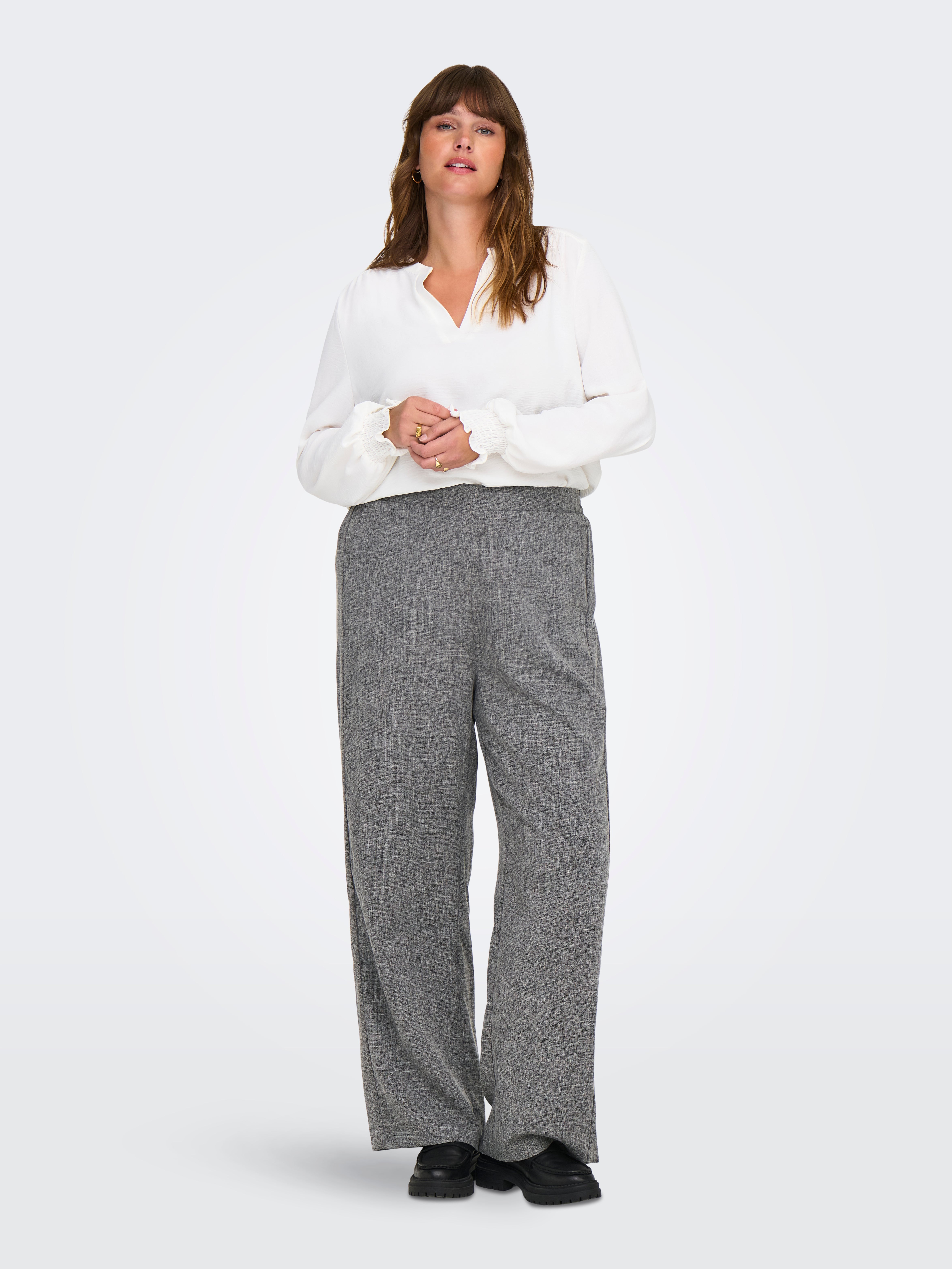 CARSUTTIN Taille moyenne Regular Fit Pantalon