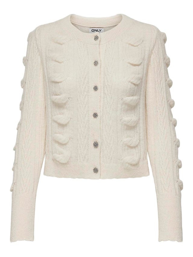 ONLY Texture knitted cardigan - 15329088