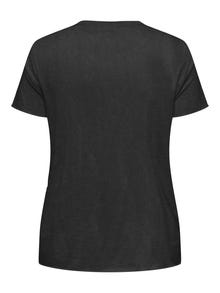 ONLY CARMIKO T-shirt -Black - 15329117