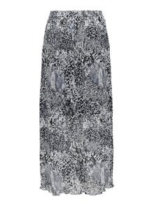 ONLY Lång kjol -Gray Violet - 15329220