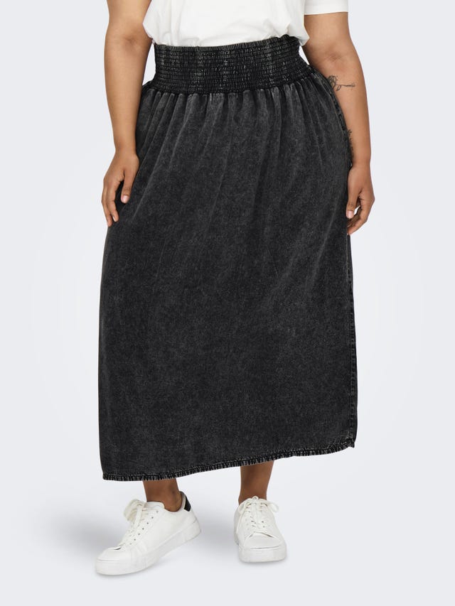 ONLY High waist Long skirt - 15329305