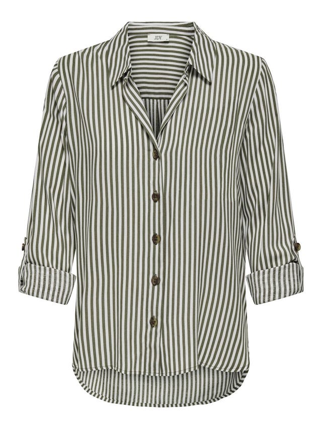 ONLY Loose fit Overhemd kraag Mouwuiteinden met omslag Volumineuze mouwen Overhemd - 15329311