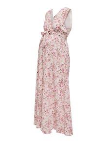 ONLY Mama sleeveless maxi dress -Rose Smoke - 15329316