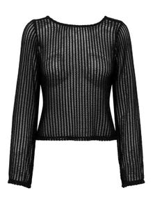 ONLY Tops Corte regular Cuello redondo -Black - 15329364