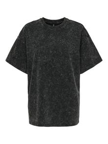 ONLY Oversize sweat t-shirt -Black - 15329425