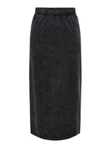 ONLY Langt skjørt -Black - 15329426