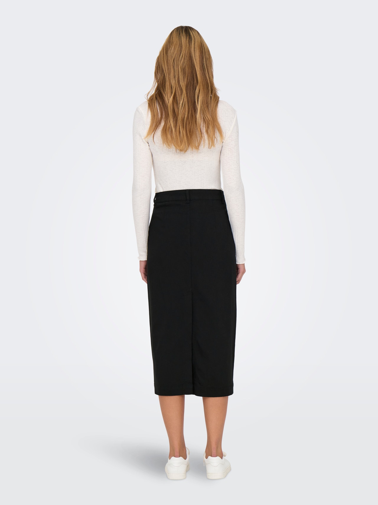 ONLY Midi skirt -Black - 15329589
