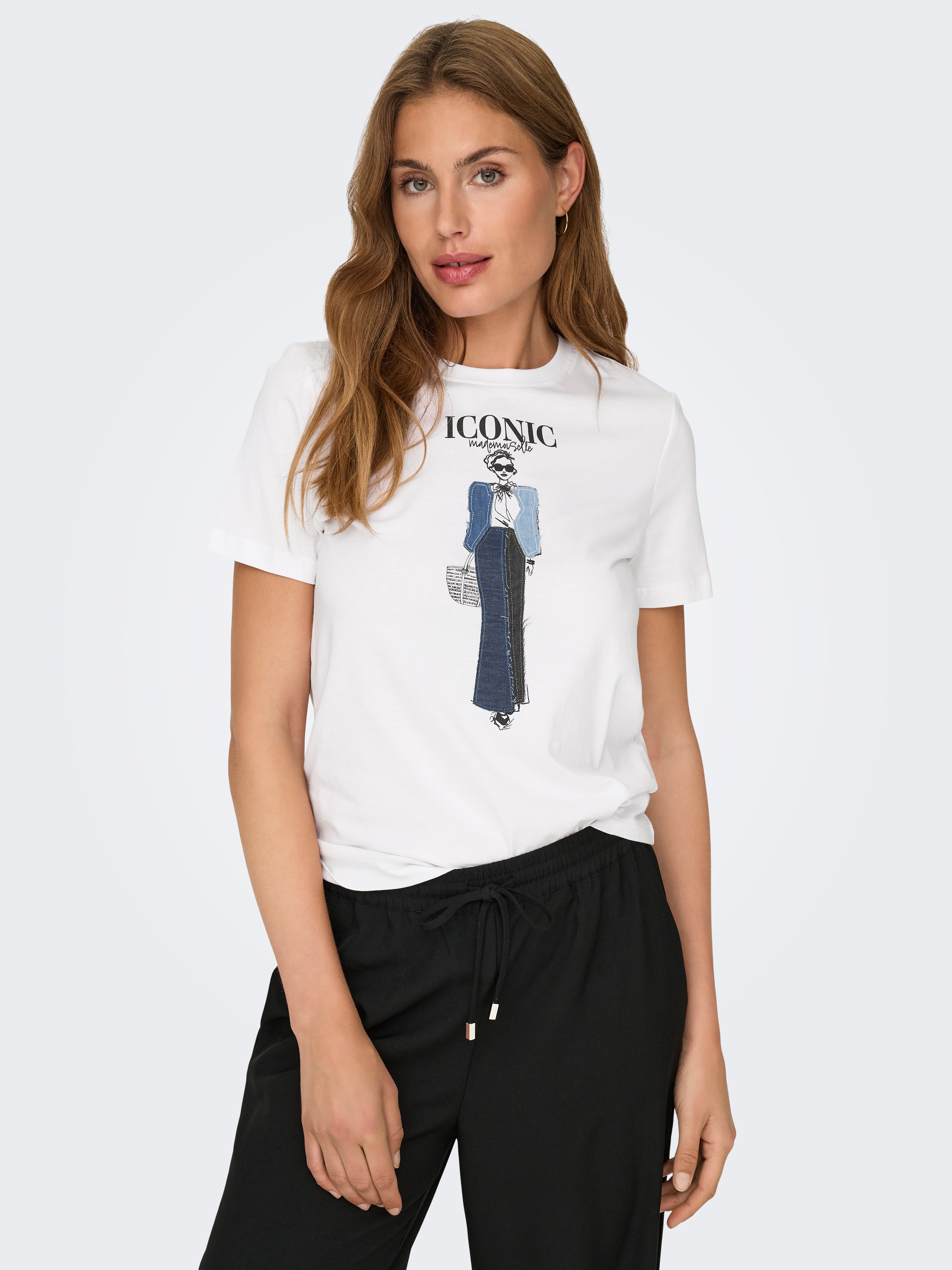 ONLEMMA T-shirt | Weiß | ONLY®