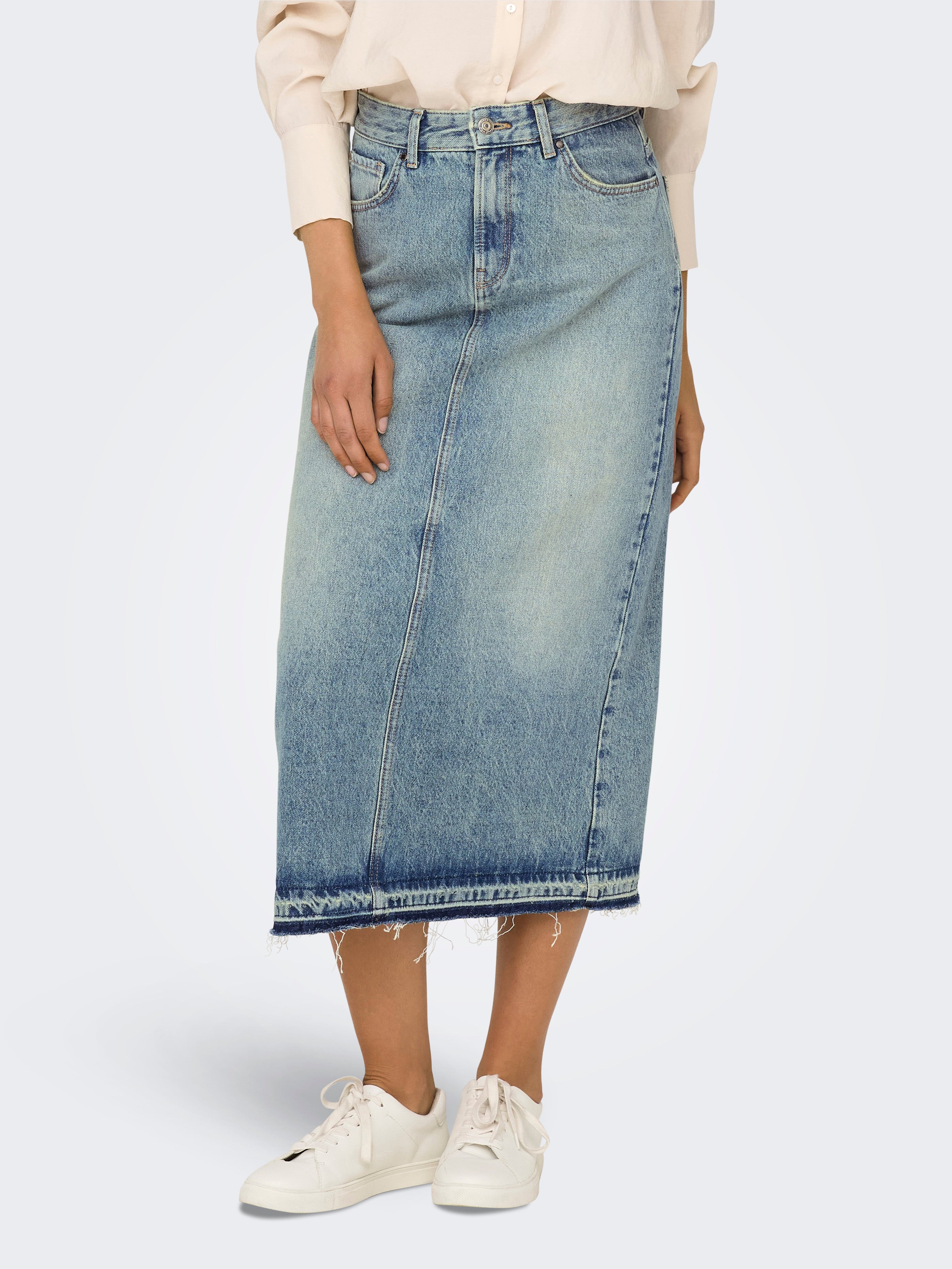 Onlnelia Denim Langer Rock