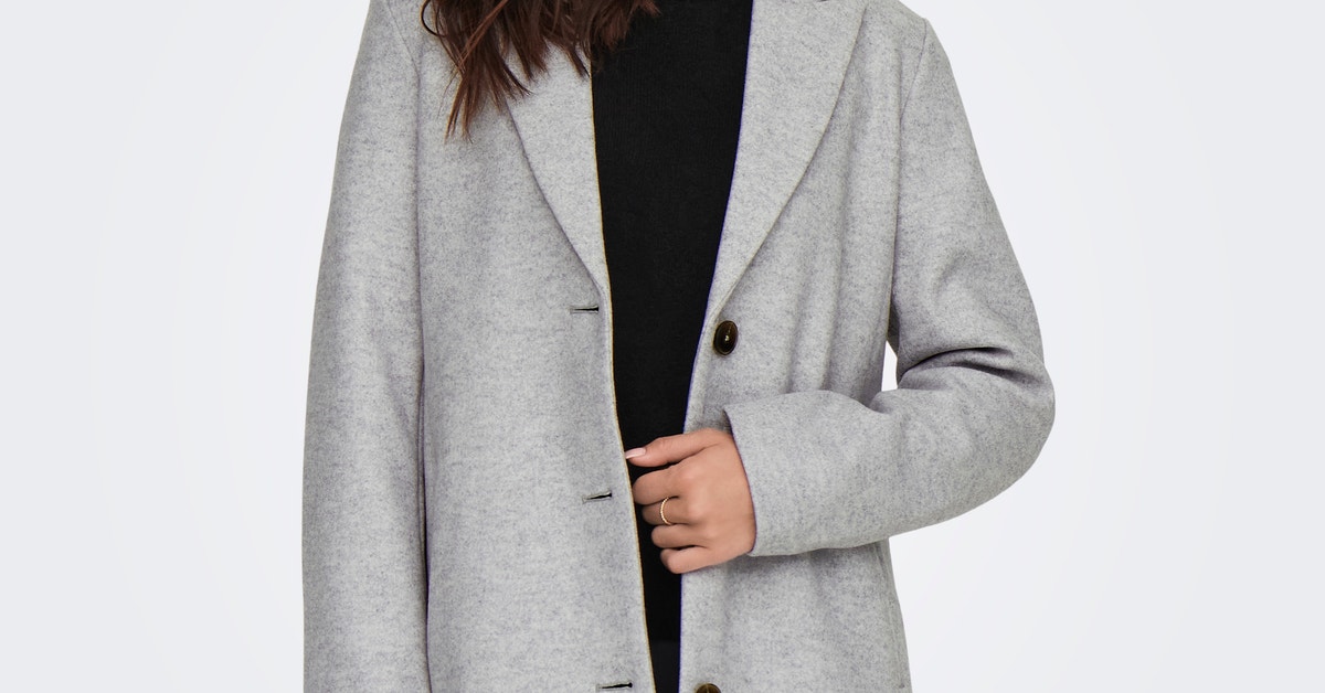 JDYECHO Mantel | Hellgrau | ONLY® 