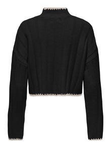 ONLY ONLCHICK Striktrøje -Black - 15329963