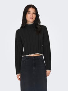 ONLY ONLCHICK Striktrøje -Black - 15329963