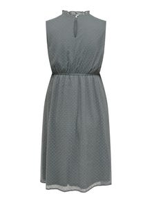 ONLY Regular Fit Round Neck Short dress -Balsam Green - 15330261