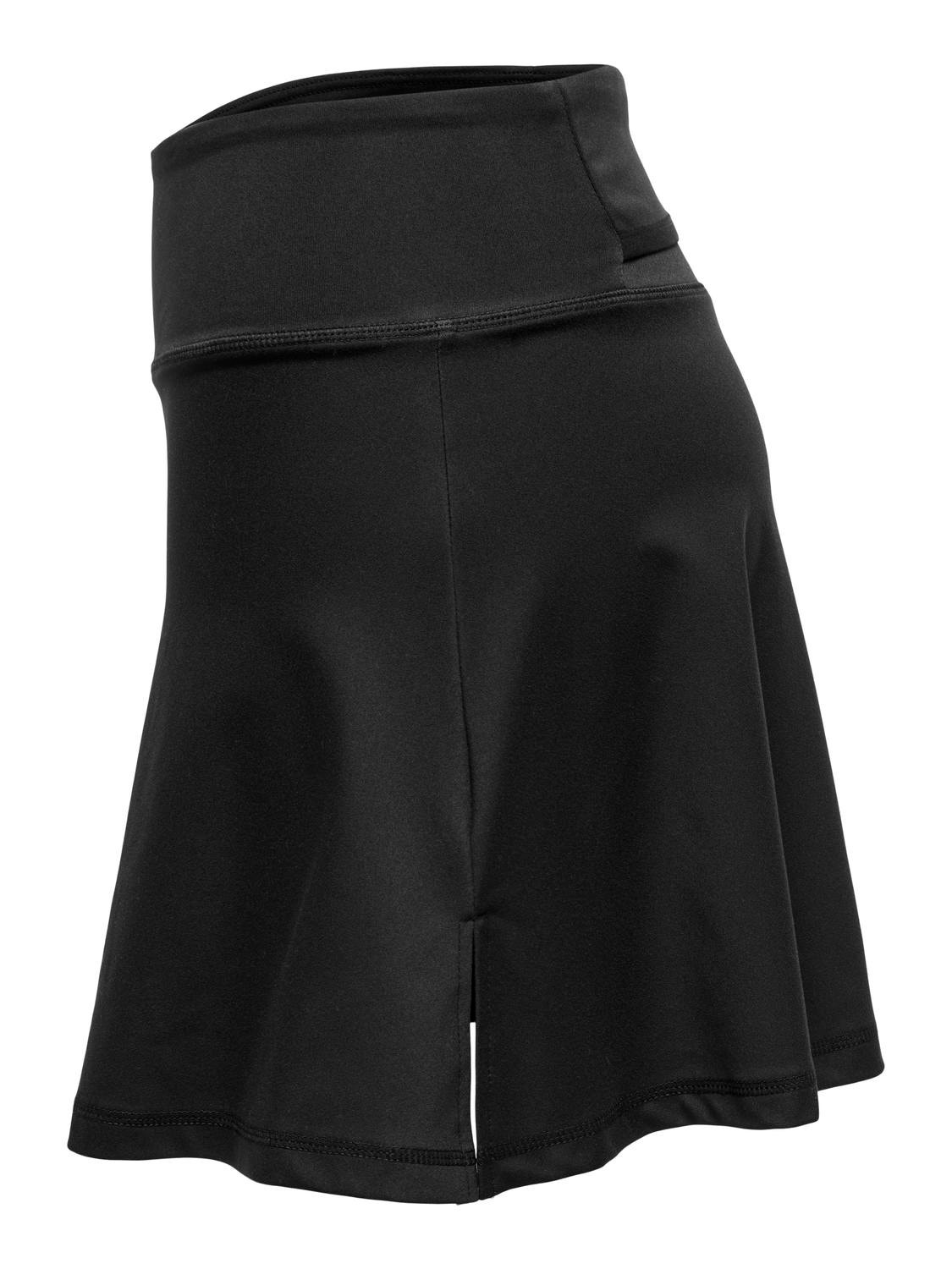 ONLY Shorts Corte tight Cintura alta -Black - 15330307
