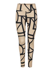 ONLY Normal geschnitten Hohe Taille Leggings -Nomad - 15330506