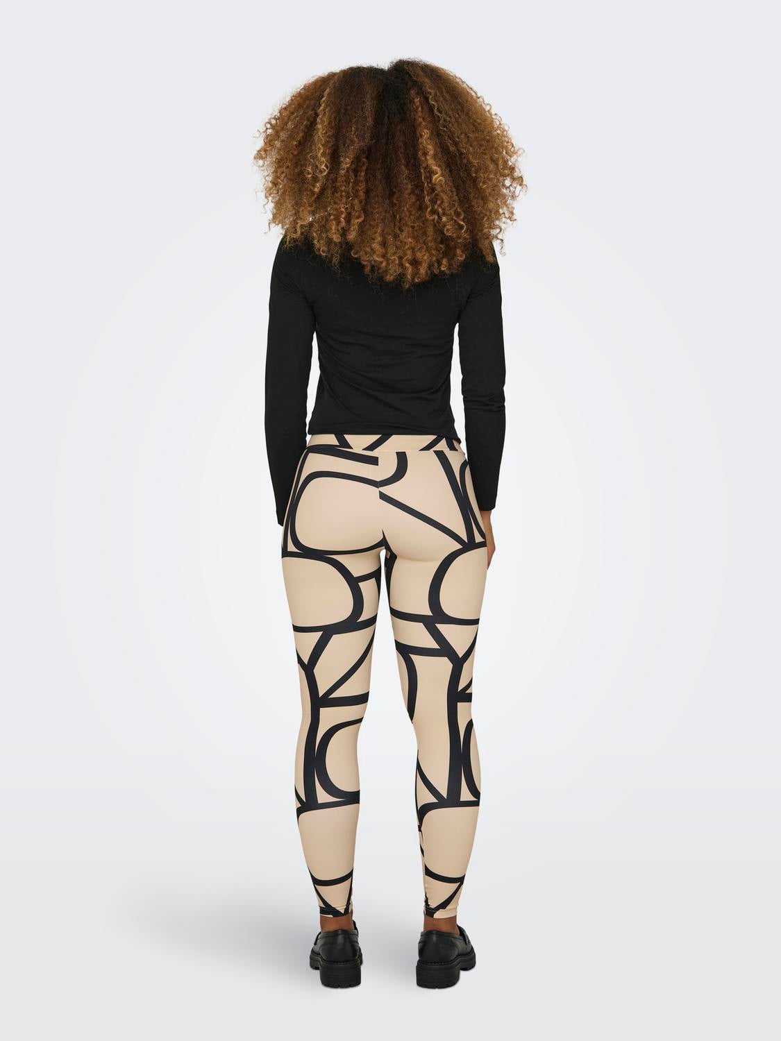 Light brown 2024 leggings girl