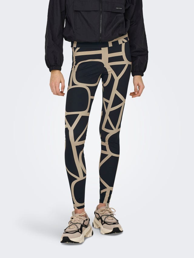 ONLY Normal geschnitten Hohe Taille Leggings - 15330506