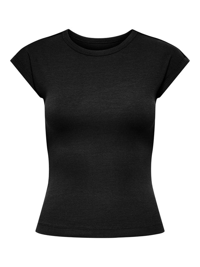 ONLY Tops Regular Fit Col rond Manches chauve-souris - 15330636