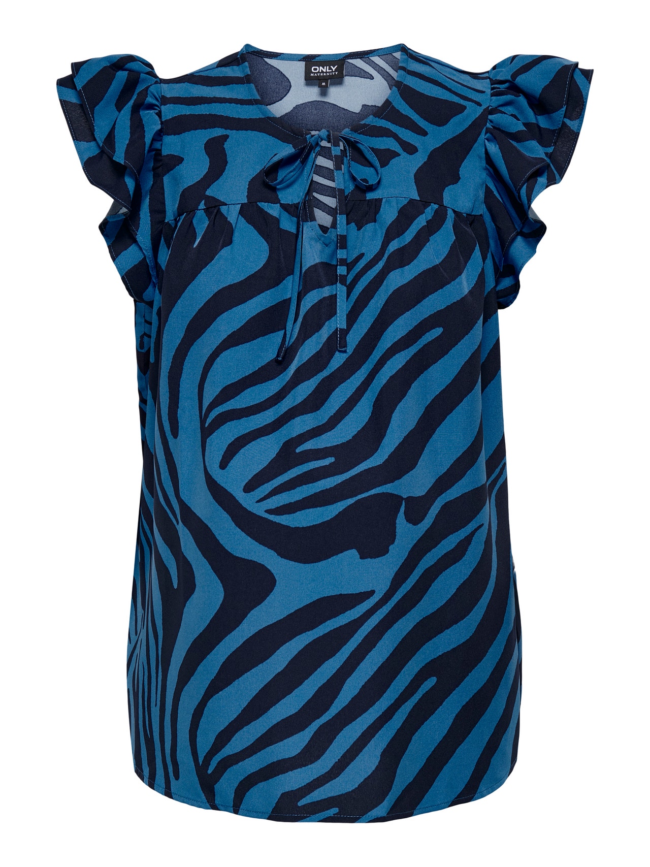 ONLY Tavapärane lõige V-kaelus Top -Déja Vu Blue - 15330687