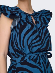 ONLY Tavapärane lõige V-kaelus Top -Déja Vu Blue - 15330687