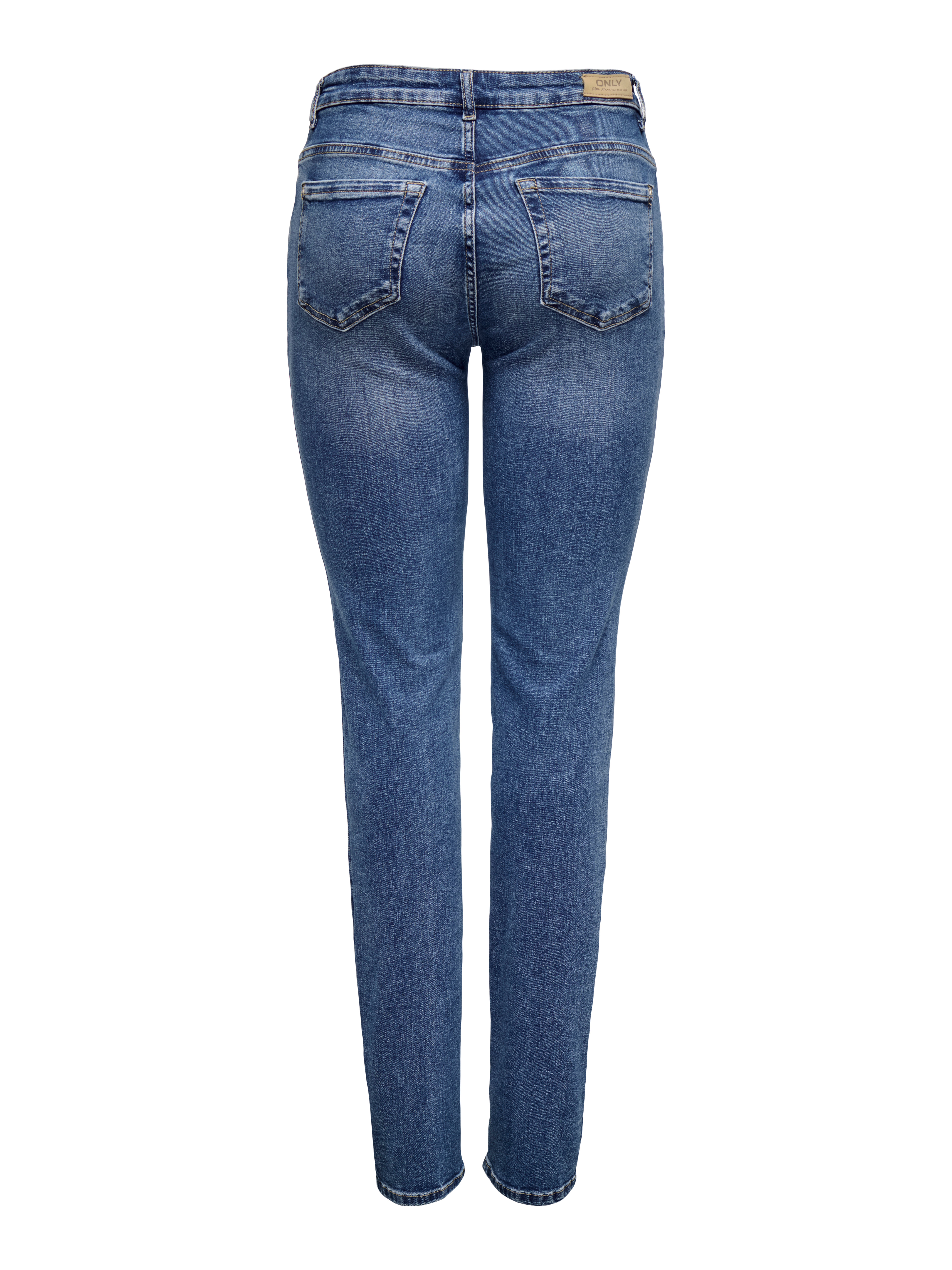 Thumbnail - Onlsui Mid Rise Slim Fit Jeans