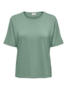 ONLY Løstsiddende t-shirt -Chinois Green - 15330819