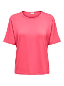 ONLY Regular Fit Round Neck Top -Coral Paradise - 15330819