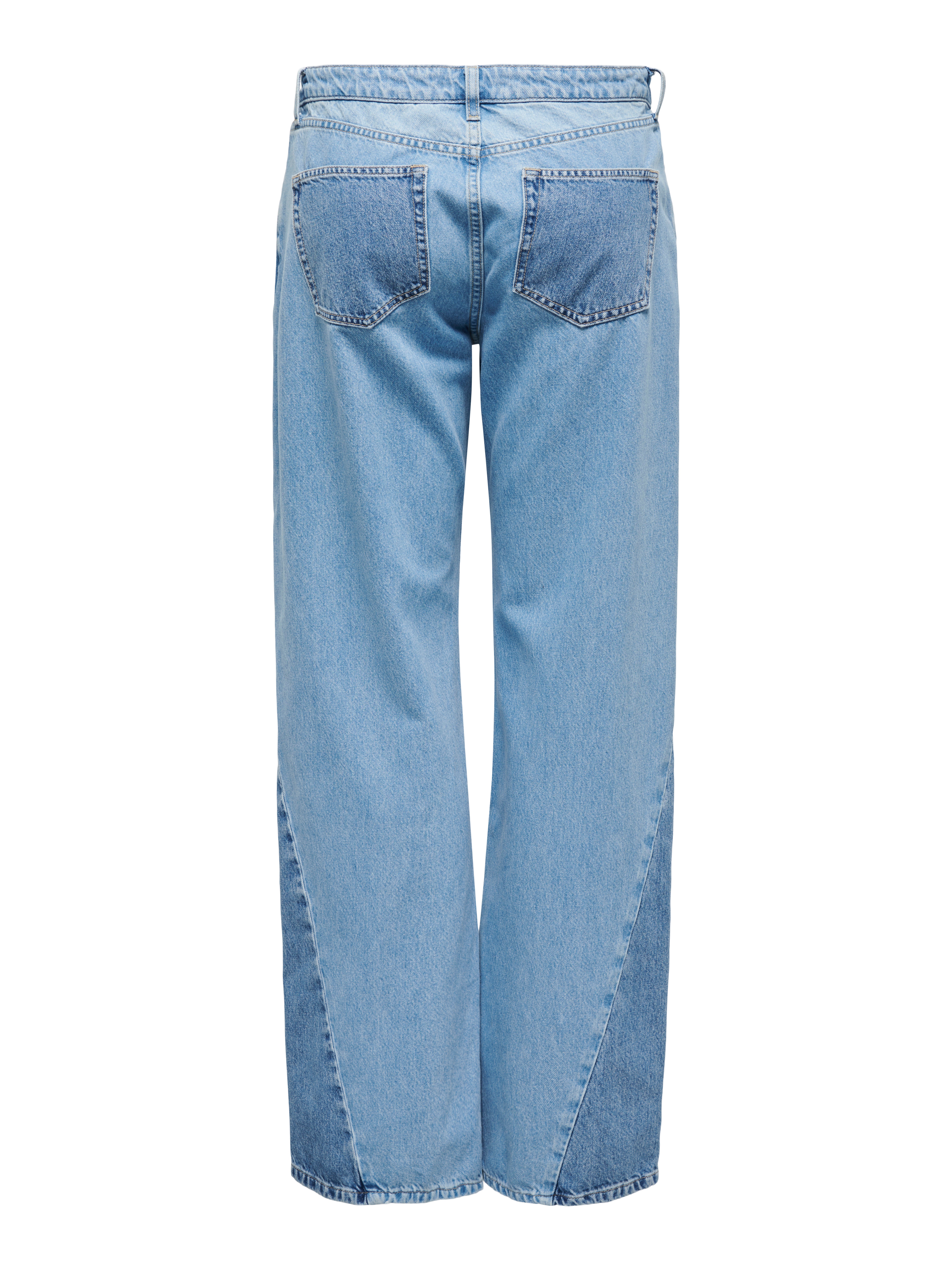 Thumbnail - Onlcobain Mittlere Taille Weiter Beinschnitt Jeans