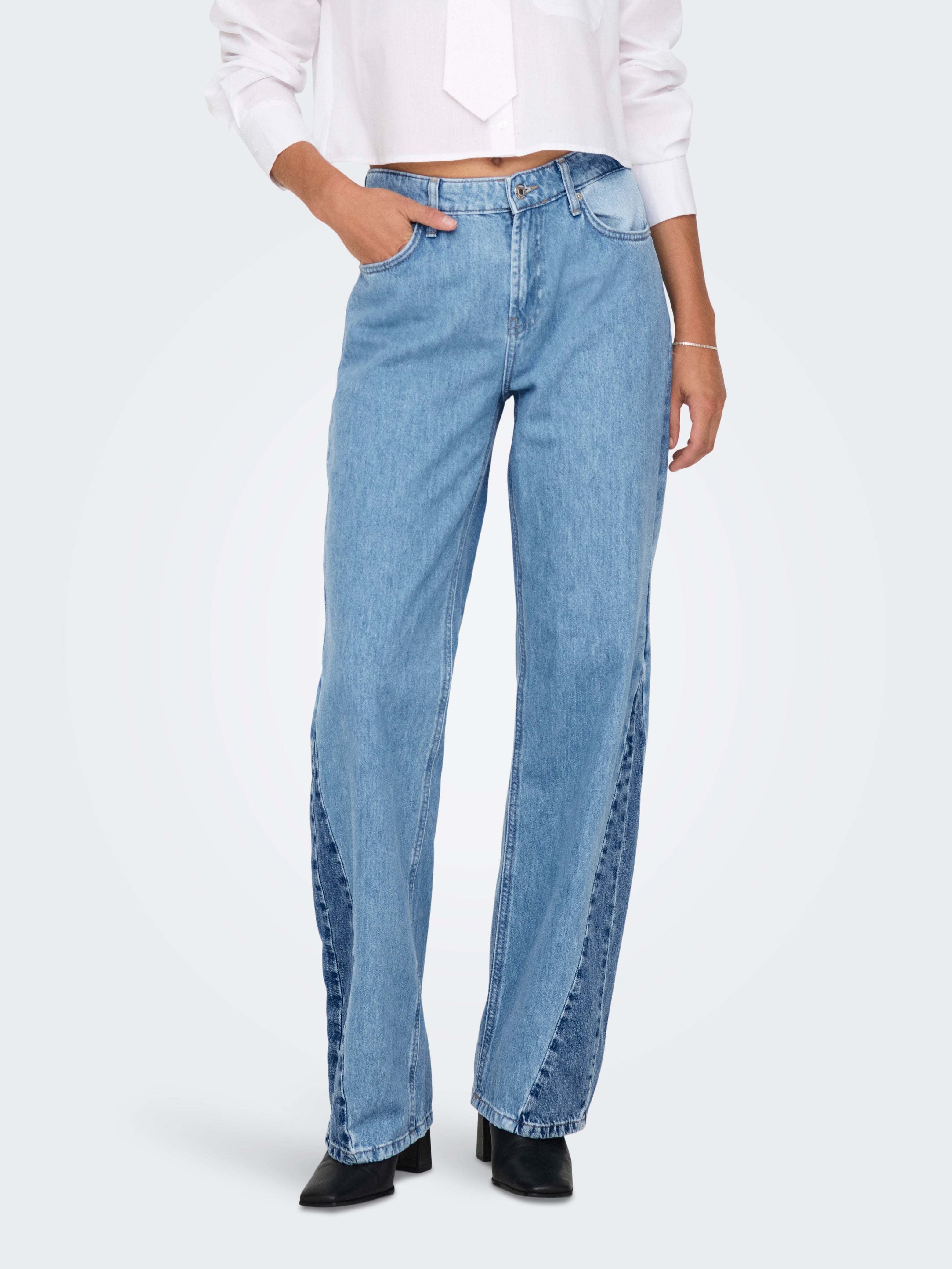 Onlcobain Weiter Beinschnitt Jeans