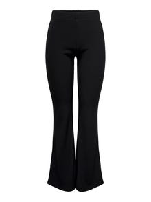 FLARED PANTS ONLY BLACK | Online Outlet FLARED PANTS ONLY BLACK | Online Outlet