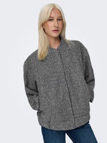 ONLY Bombers anti-froid Col rond -Dark Grey Melange - 15331099