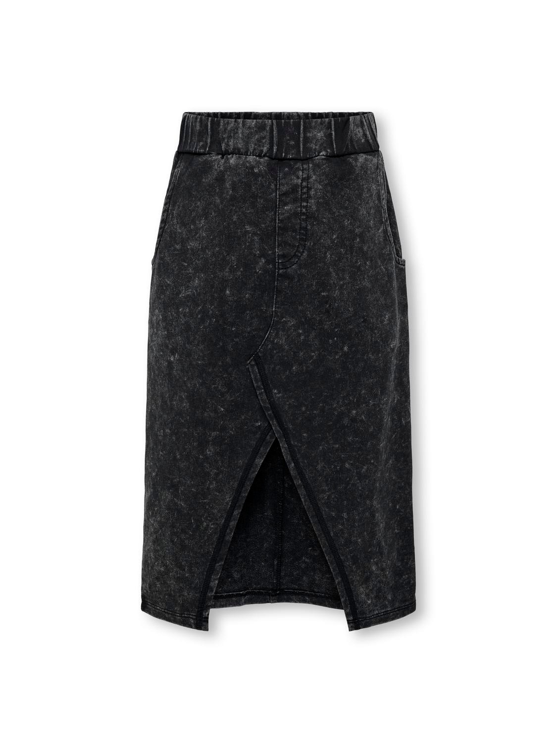 ONLY Midi skirt -Black - 15331361