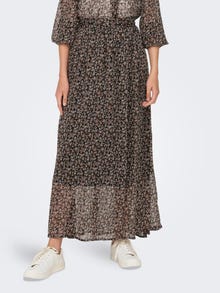 ONLY JDYNICOLE Lång kjol -Black - 15331456